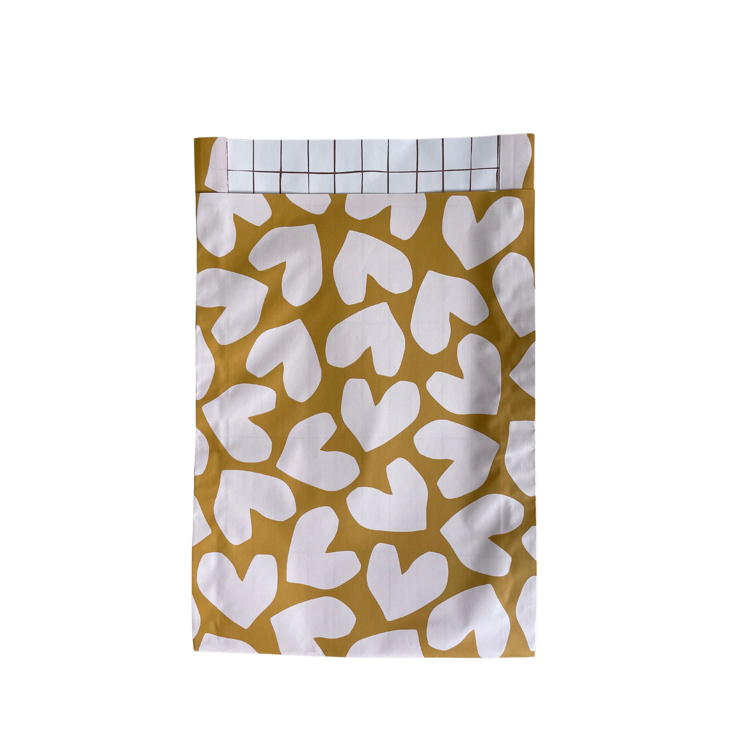 Flachbeutel "Herzen" | large | 5 Stück pro Set