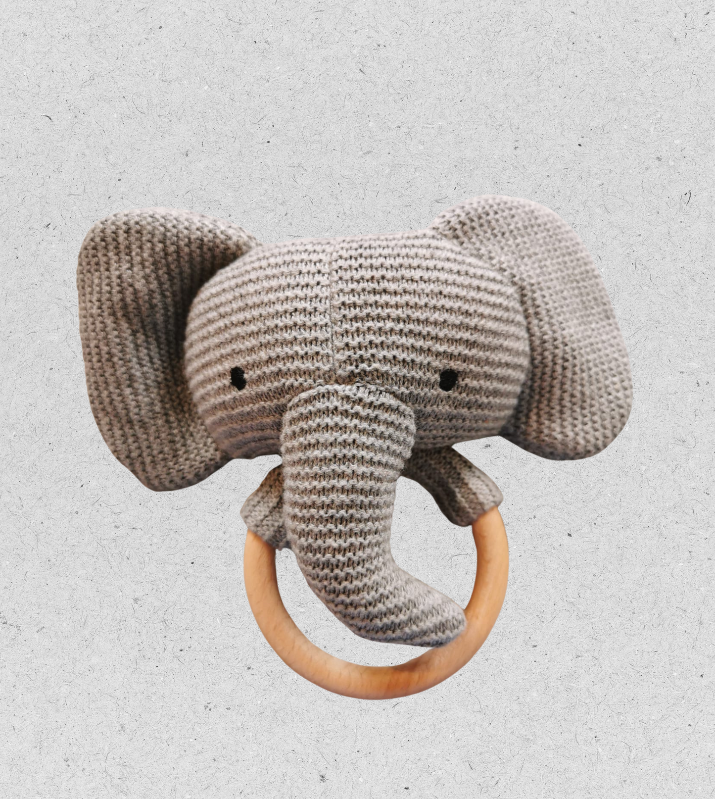 Greifling Elefant mit Rassel