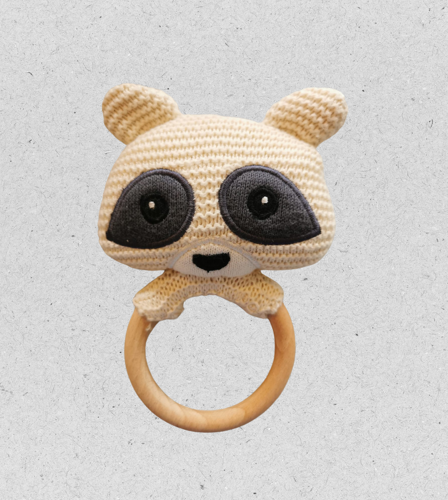 Greifling Panda mit Rassel