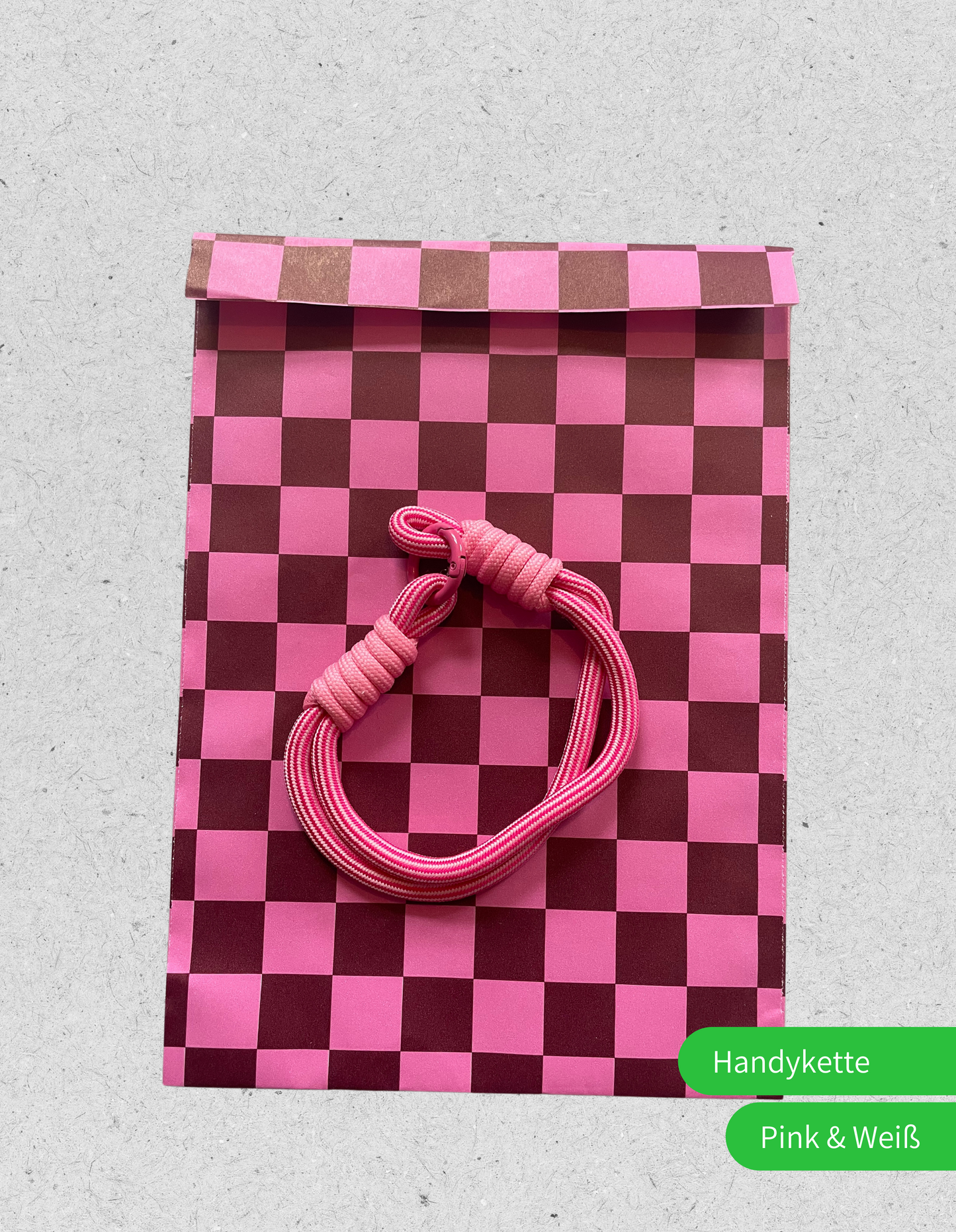 Handyanhänger| Spannseil | Pink