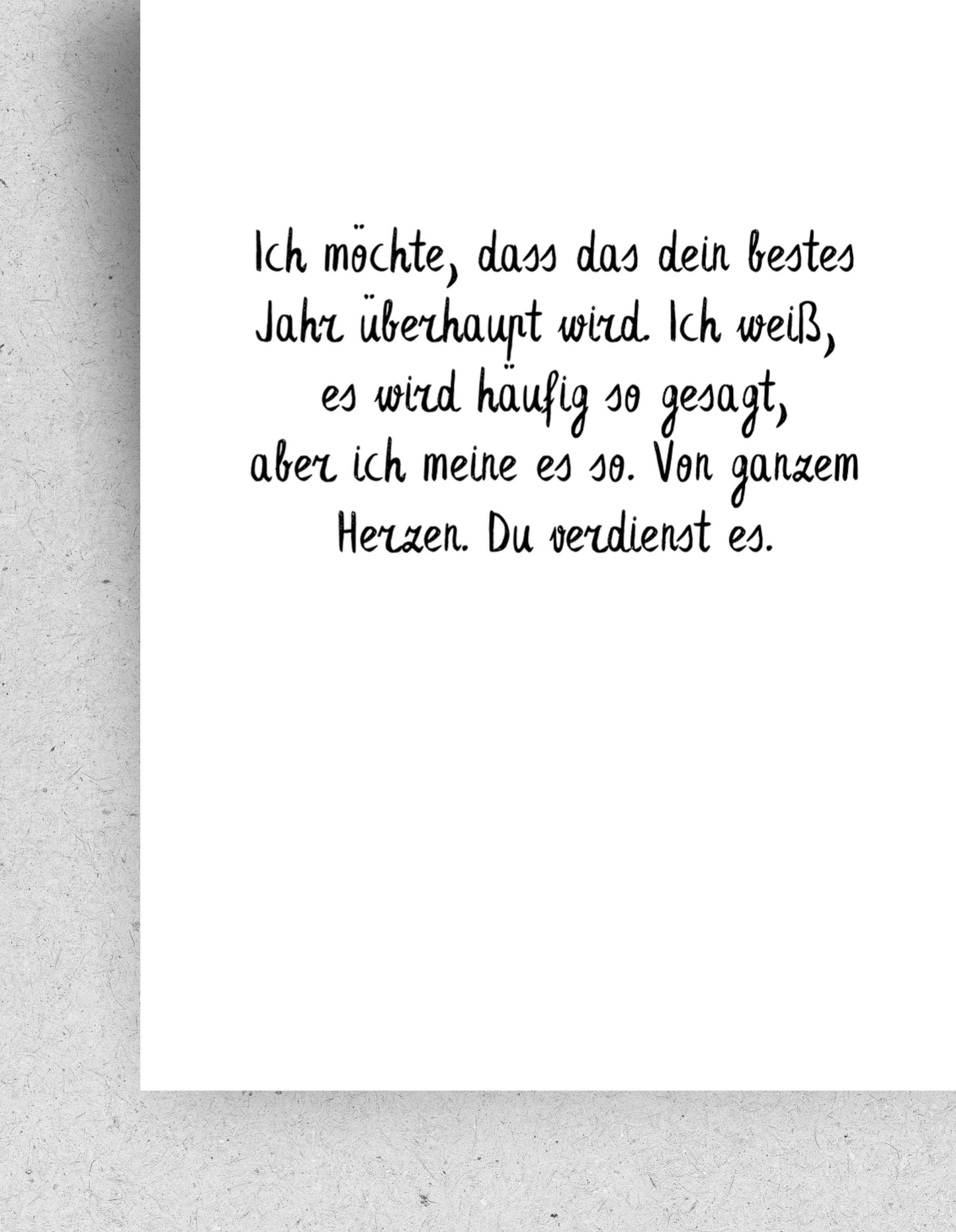 Karte "Du bist stark" | mit Umschlag