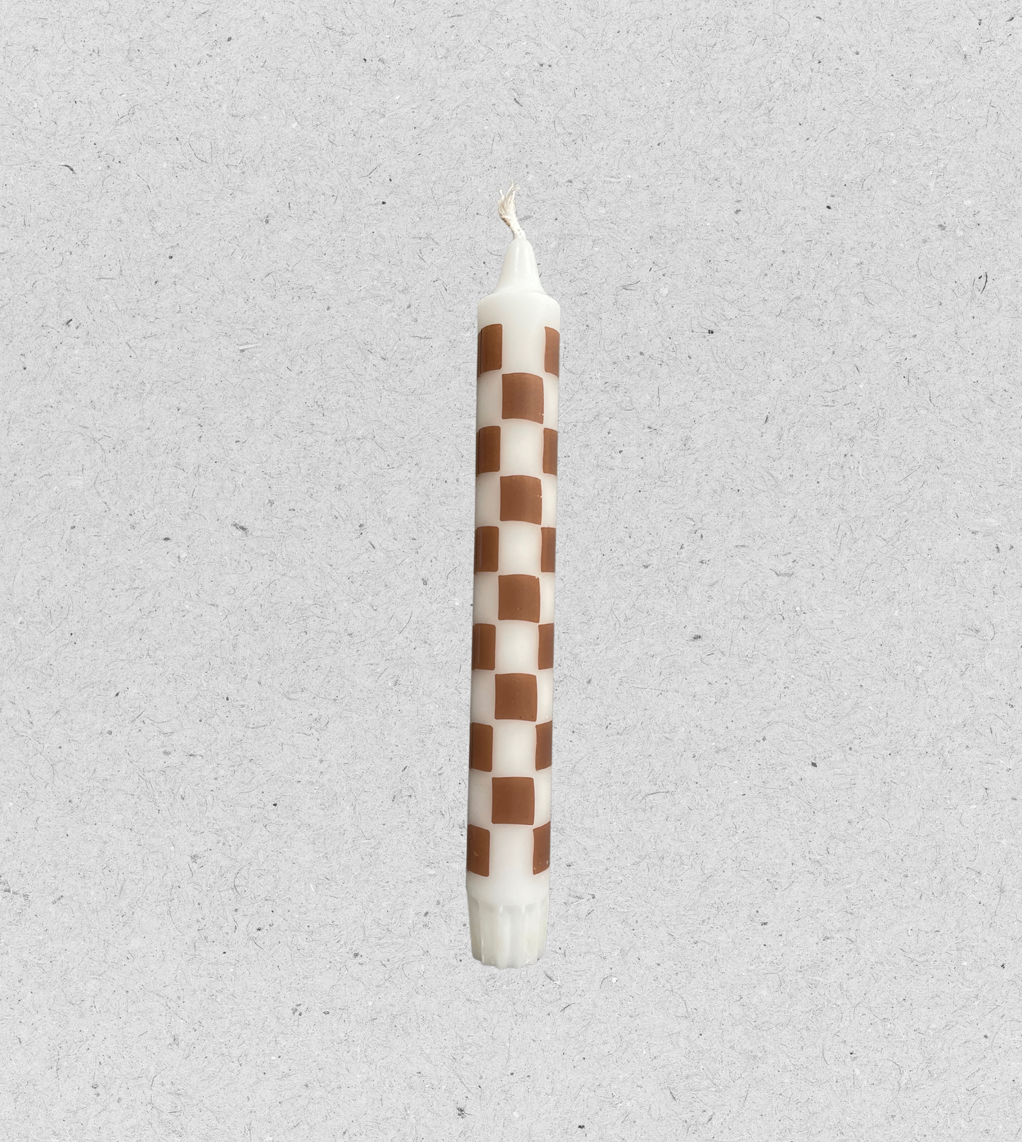 Stabkerze "Chess" | Braun | Rustik Lys | by Kimmi