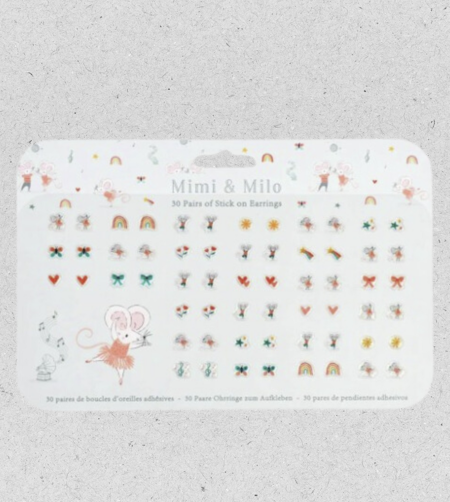 Ohrsticker "Mäuse" | 30 Stück