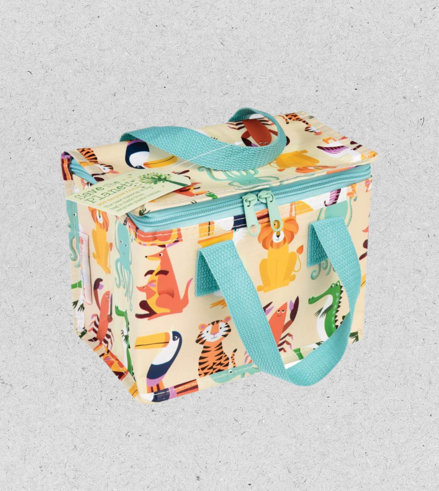 Snacktasche "Tiere" | isoliert | aus recycelten Materialien