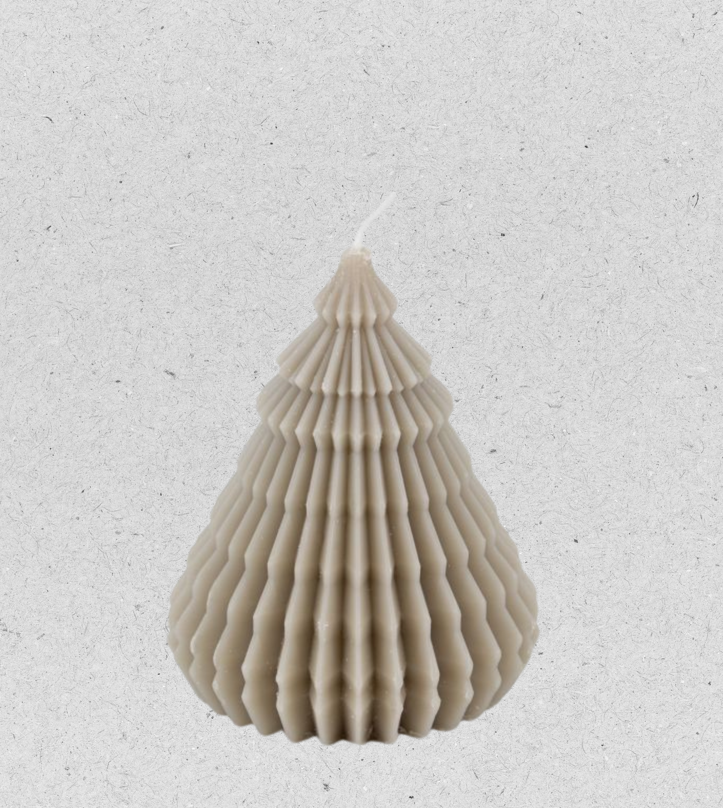 Weihnachtliche Figurenkerze | Beige