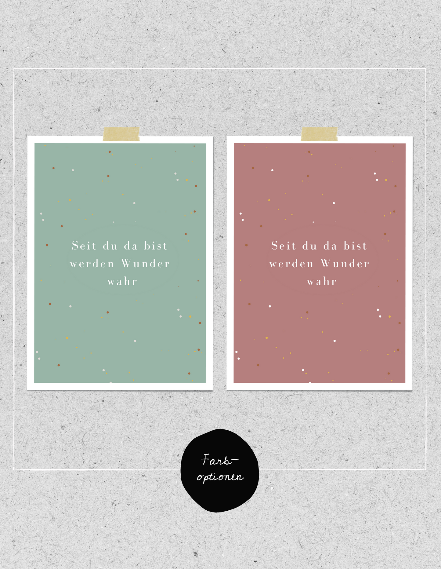 Kids FineArt Print "Wunder werden wahr" | 2 Farboptionen