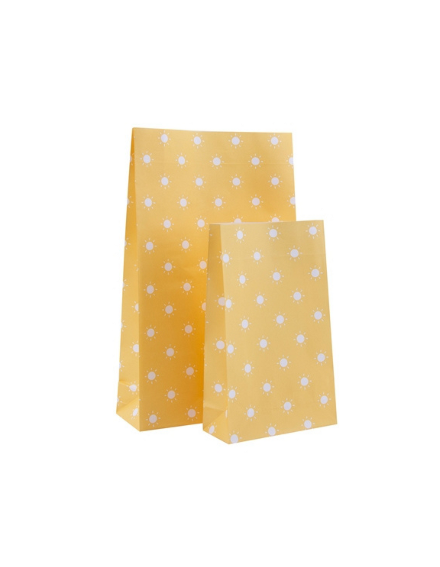 Geschenkbeutel "Sunshine" | 2x Größen | 5 Stück pro Set