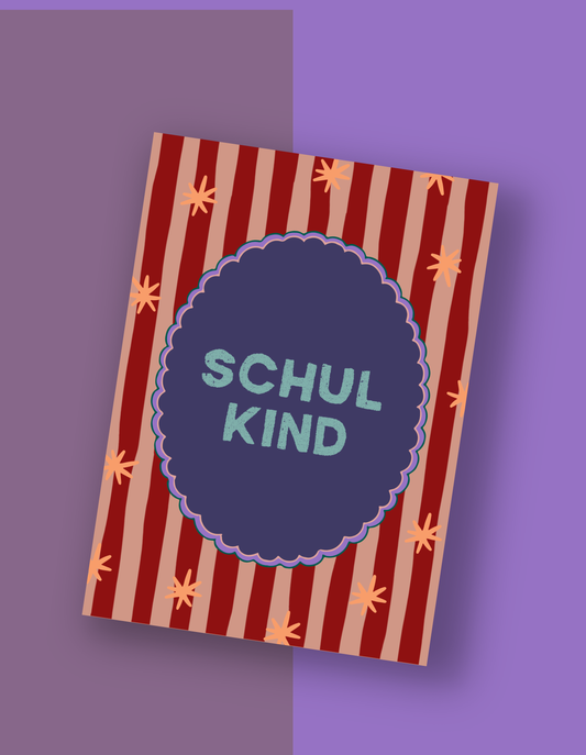 Postkarte "Schulkind"