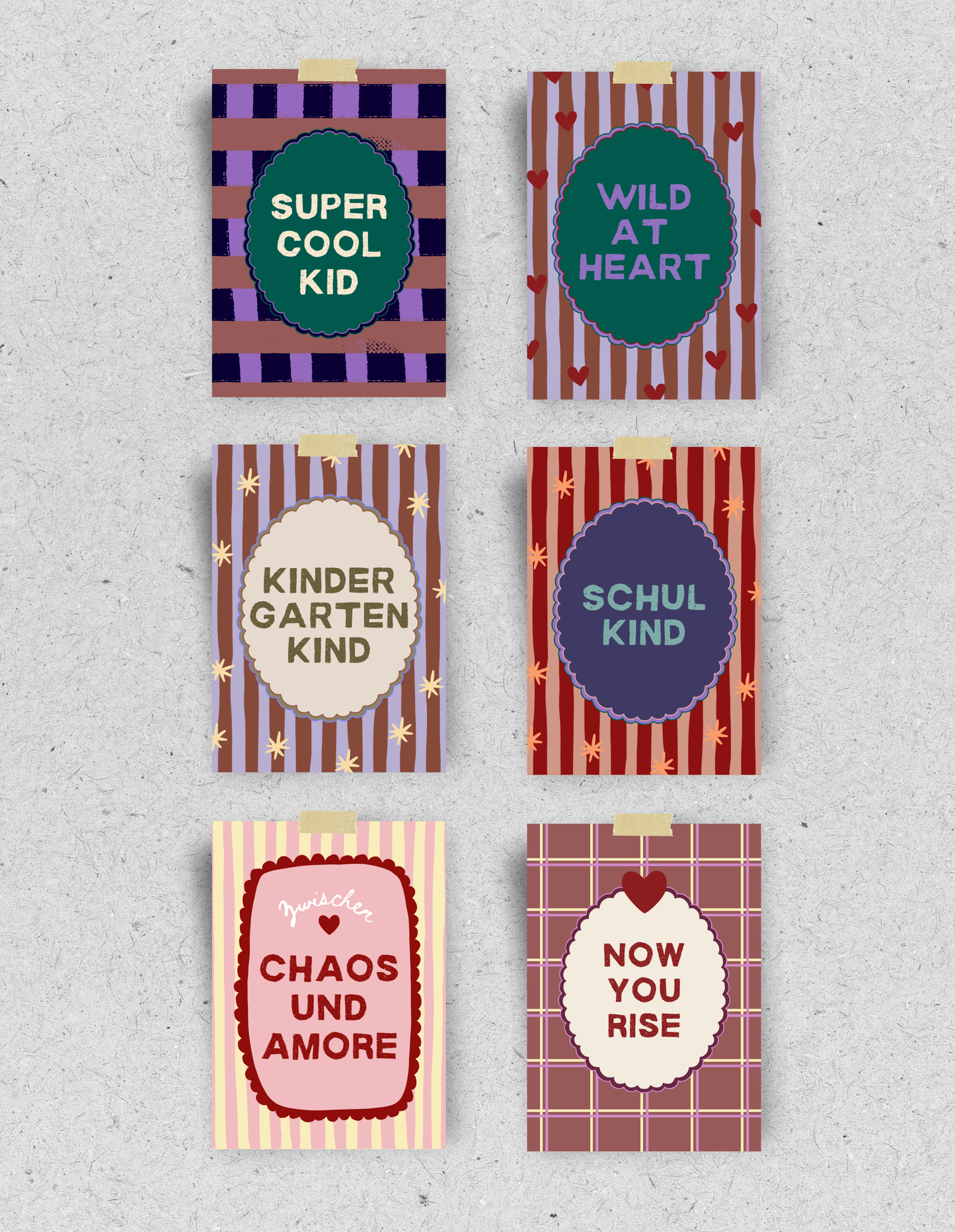 Postkarte "Zwischen Chaos und Amore"