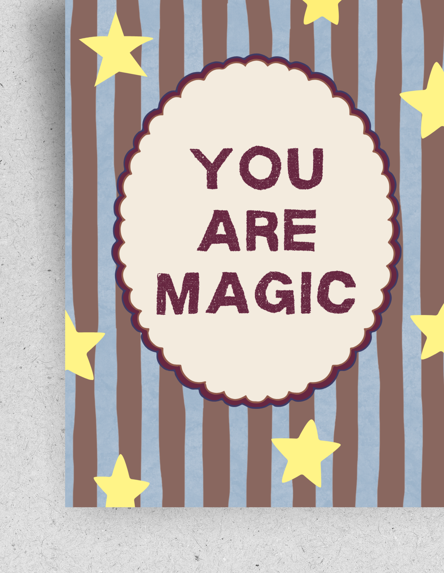 Postkarte "You are Magic"