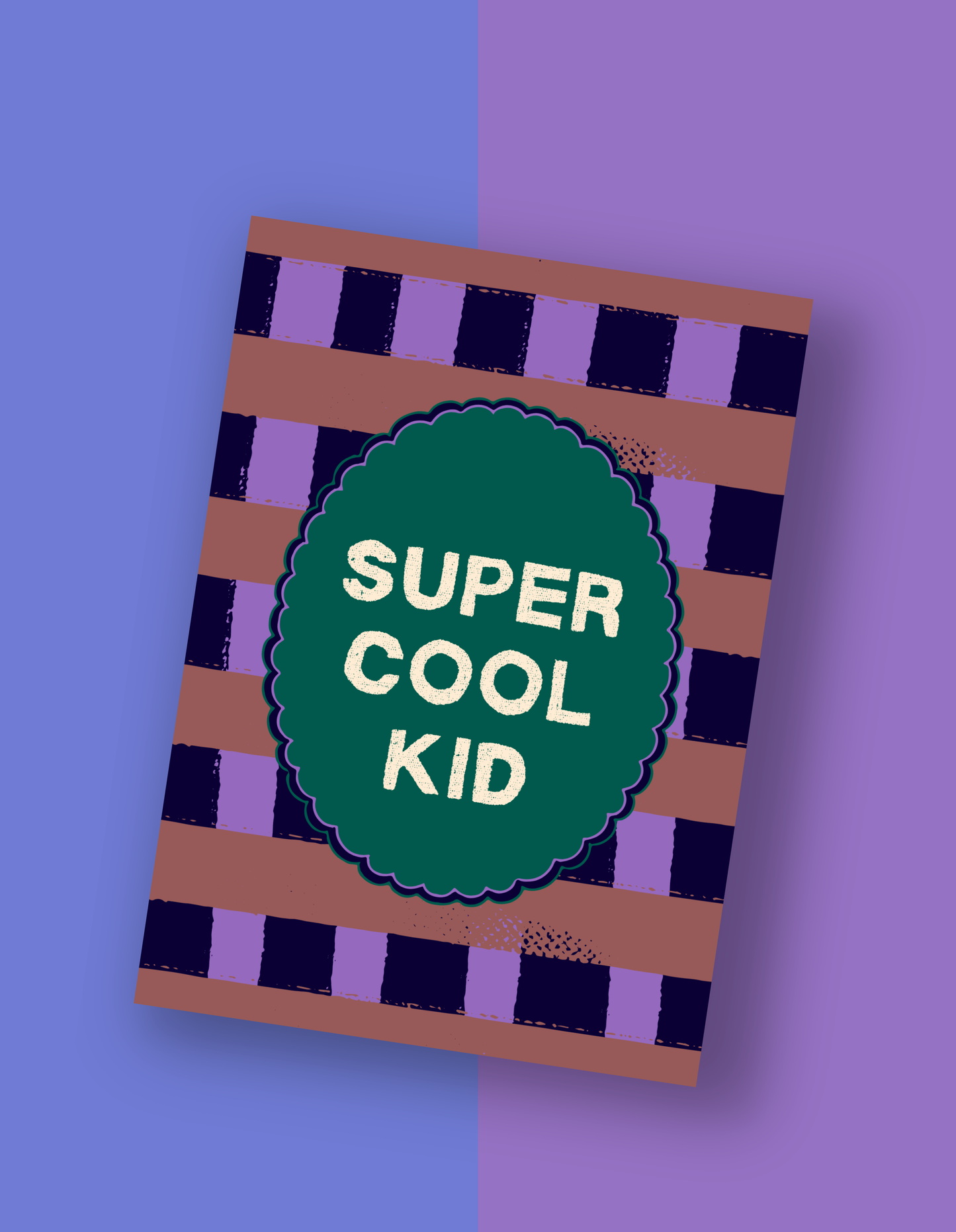 Postkarte "Super Cool Kid"