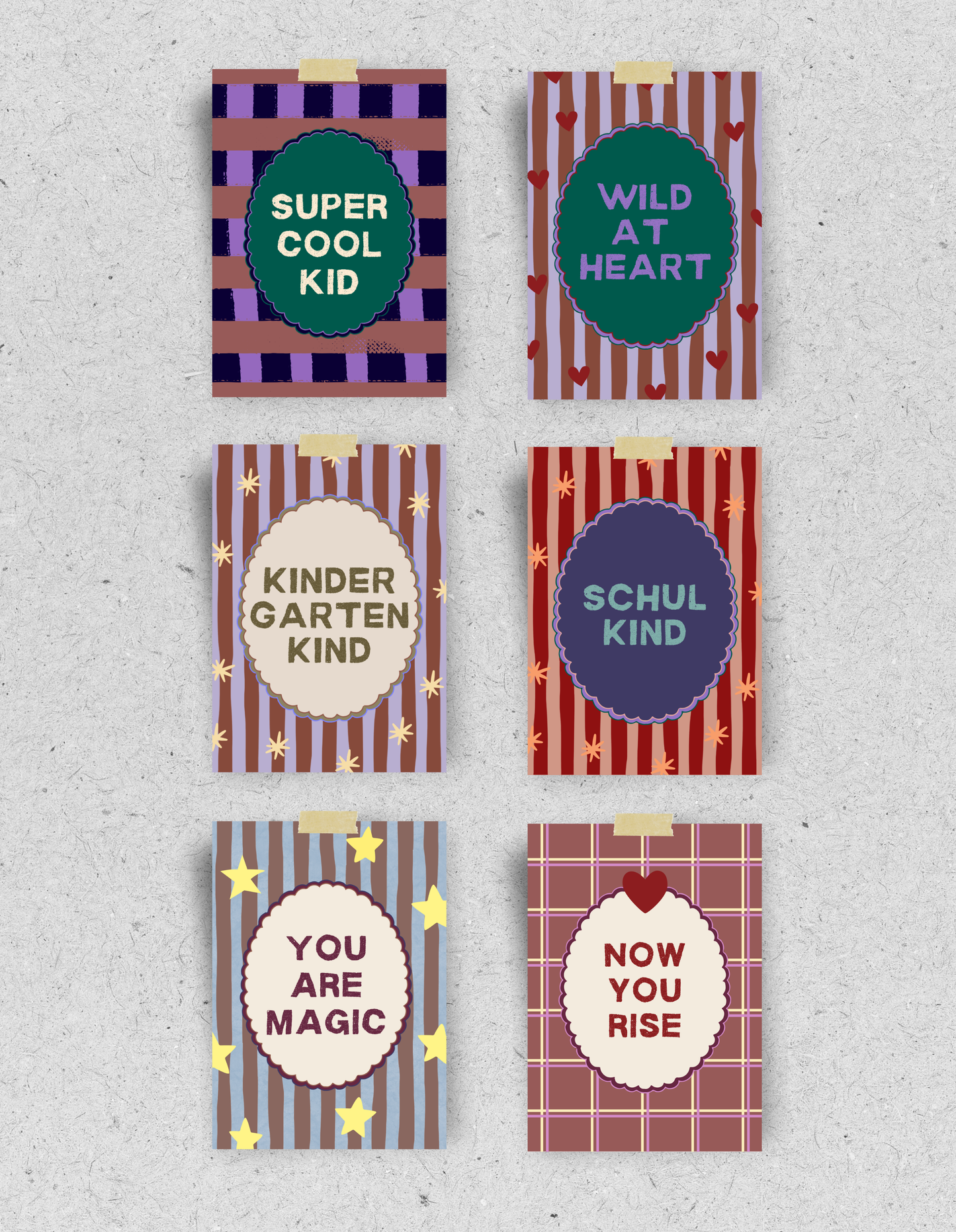 Postkarte "Super Cool Kid"