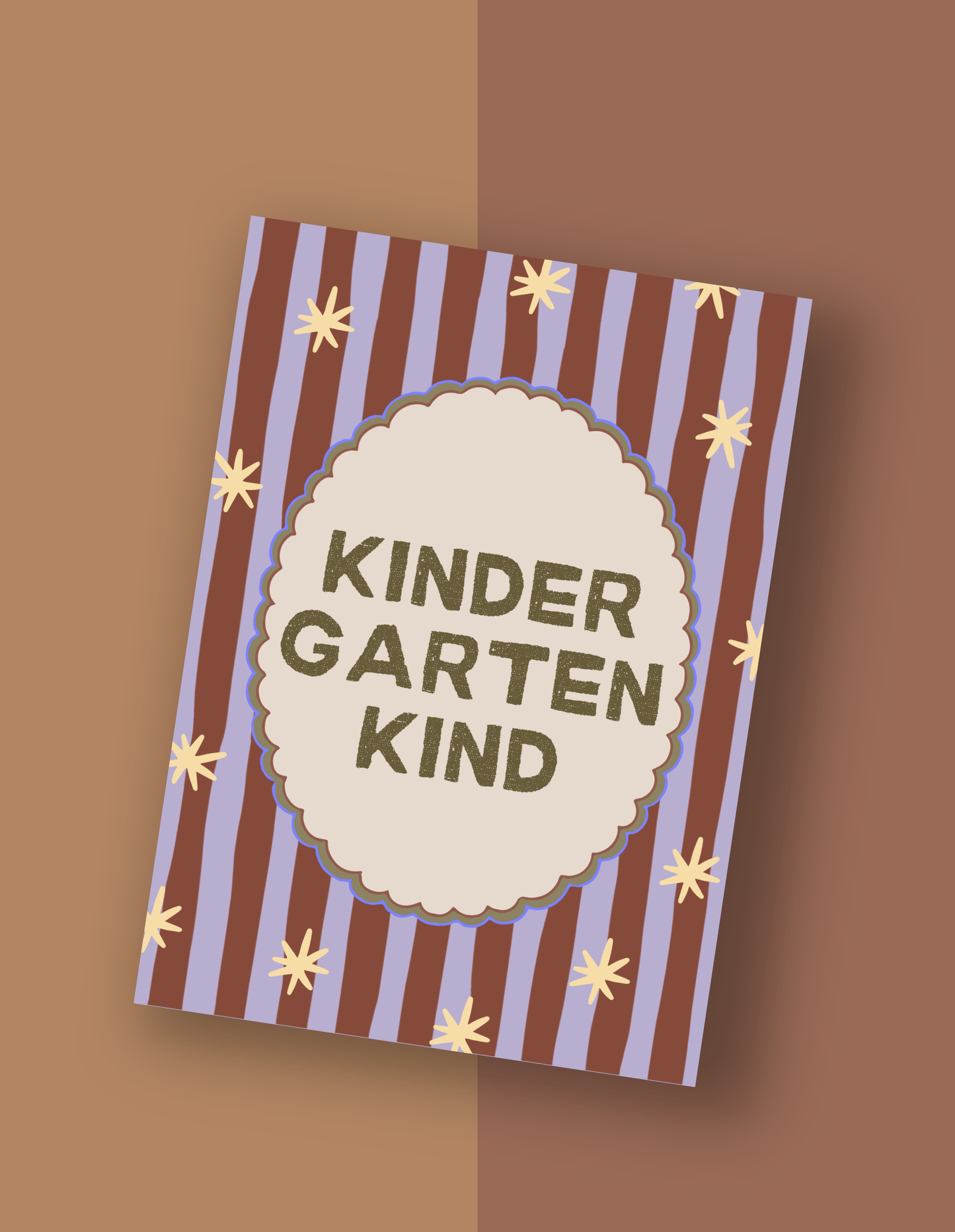 Postkarte "Kindergartenkind"