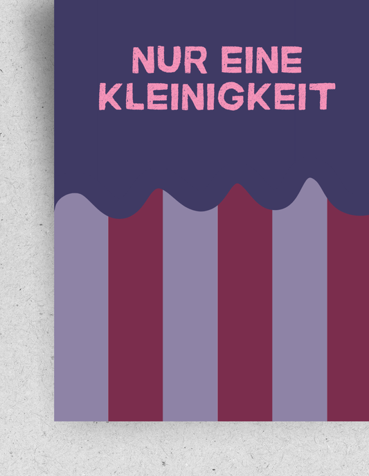 Postkarte "Nur eine Kleinigkeit"