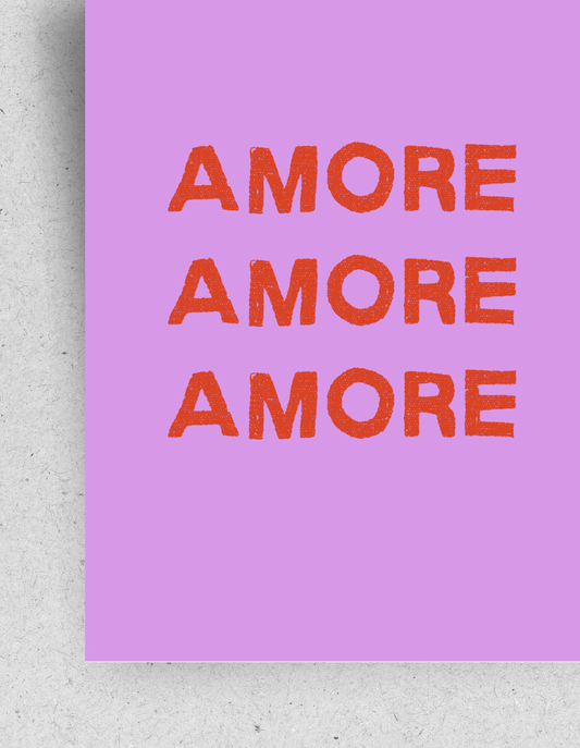 Postkarte "Amore"
