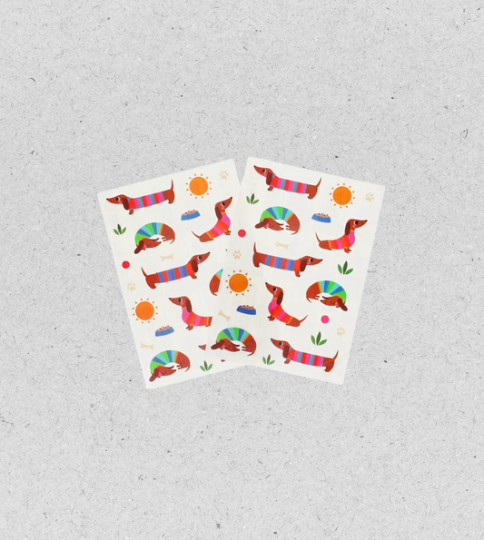 Kids Tattoo "Dackel" | 20 Stück