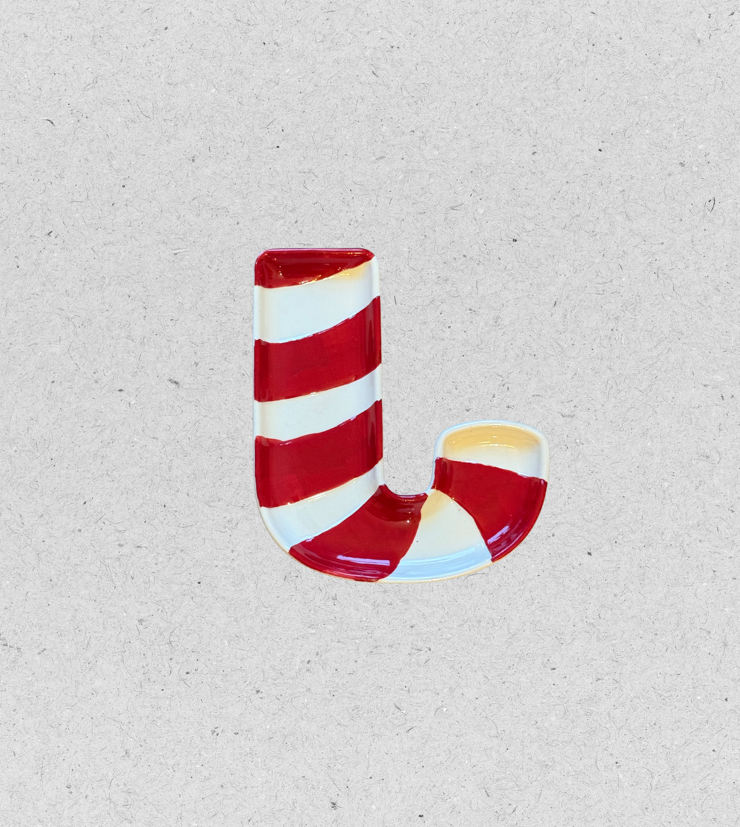 Zuckerstangen Dekoschale | Keramik | 16x14 cm