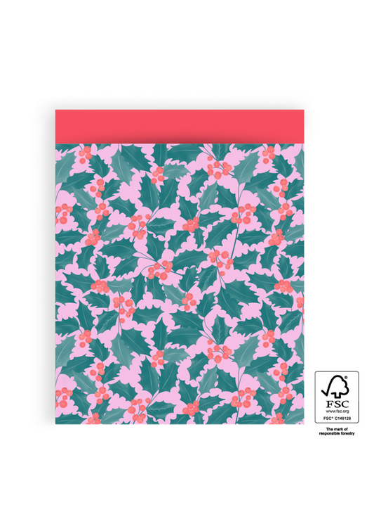 Flachbeutel "Mistelzweige" | 2 Größen | 5 Stück pro Set