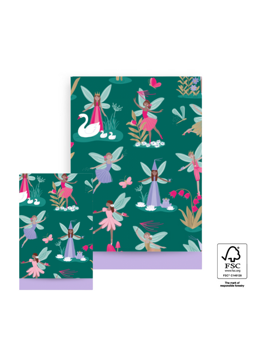 Flachbeutel "Feen" 2x Größen | 5 Stück pro Set