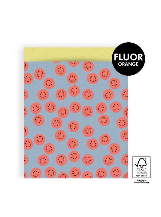 Flachbeutel "Smileys" | 2 Größen | 5 Stück pro Set