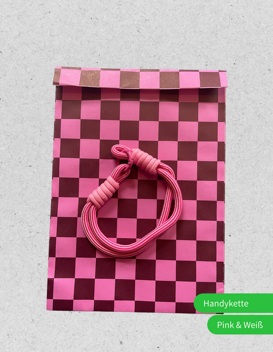 Handyanhänger| Spannseil | Pink