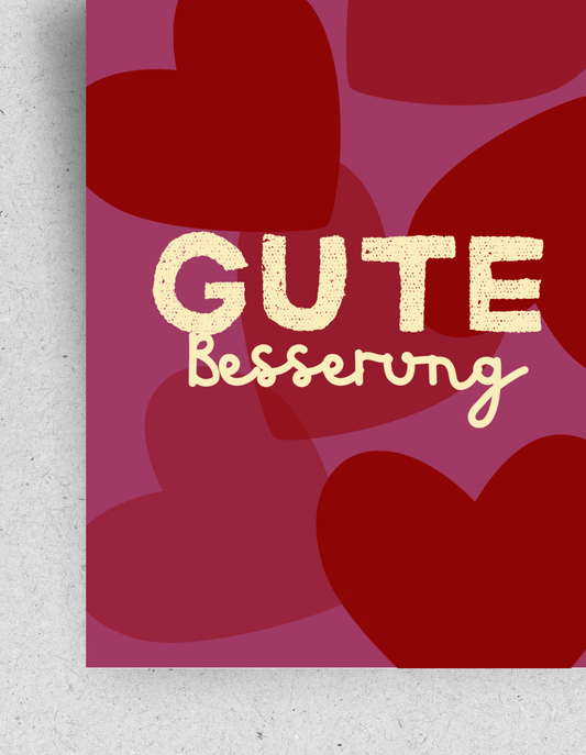 Postkarte "Gute Besserung"