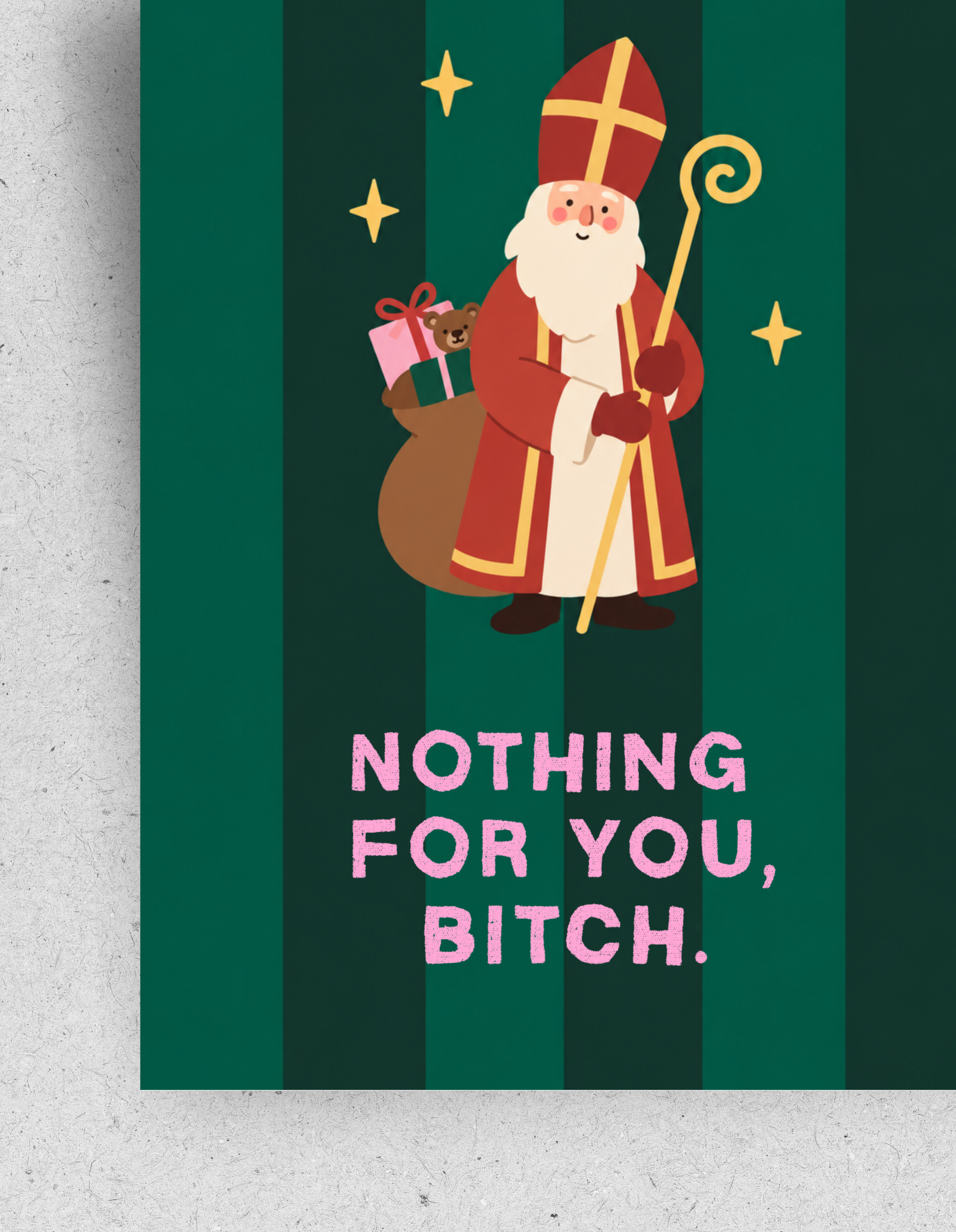 X-Mas Postkarte 