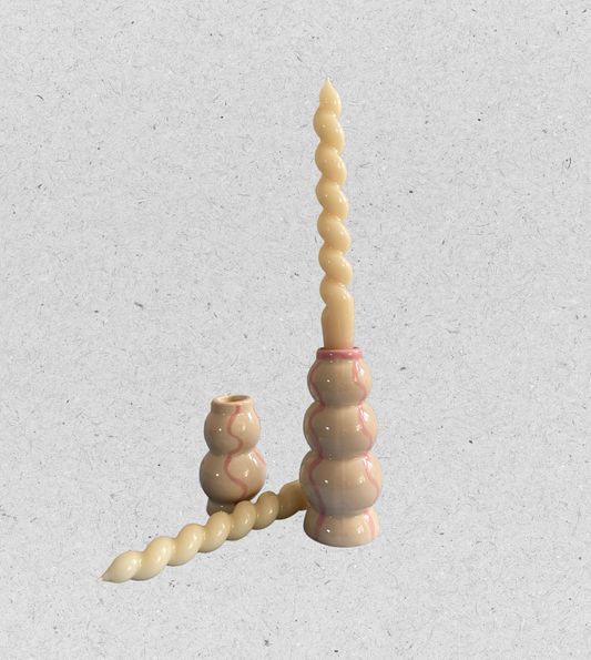 Kerzenhalter | Smile | Rosa | klein