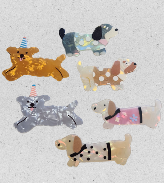 Haarspangen Set Hunde | 2 Stück