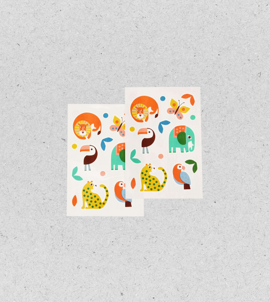 Kids Tattoo "Wild Wonders" | 30 Stück