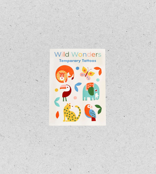 Kids Tattoo "Wild Wonders" | 30 Stück