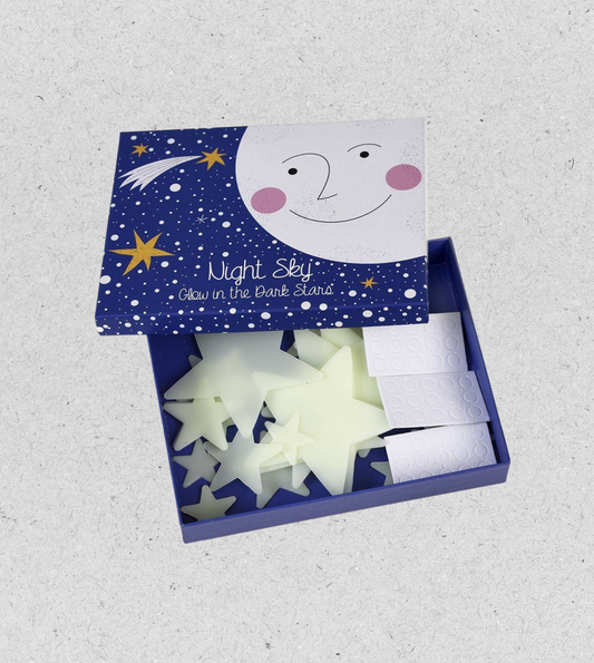 "Night Sky" Glow in the Dark Stars Leuchtsterne | 30 Stück