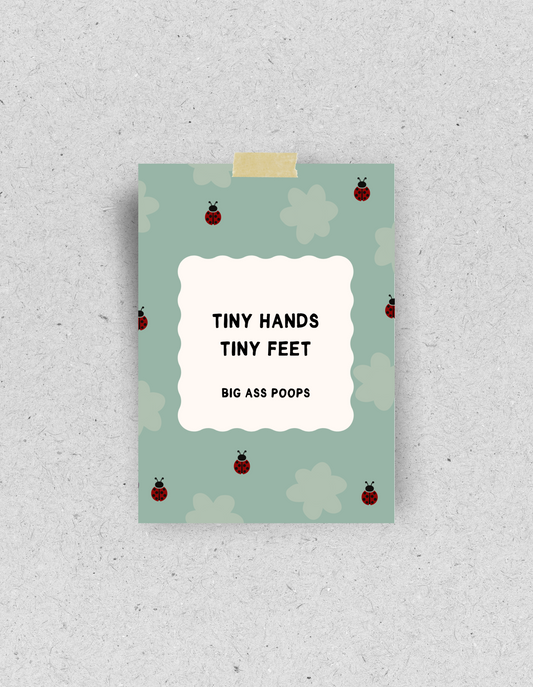 Postkarte "Big ass poops" | Recyclingpapier