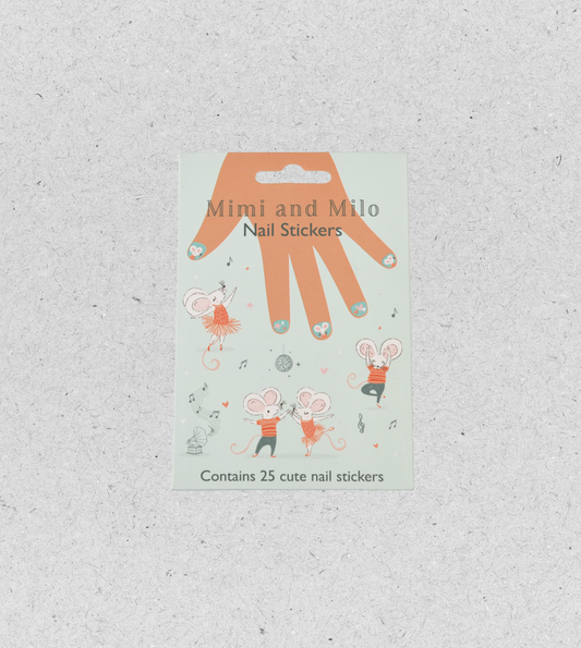 Nail Stickers "Mäuse" | 25 Stück