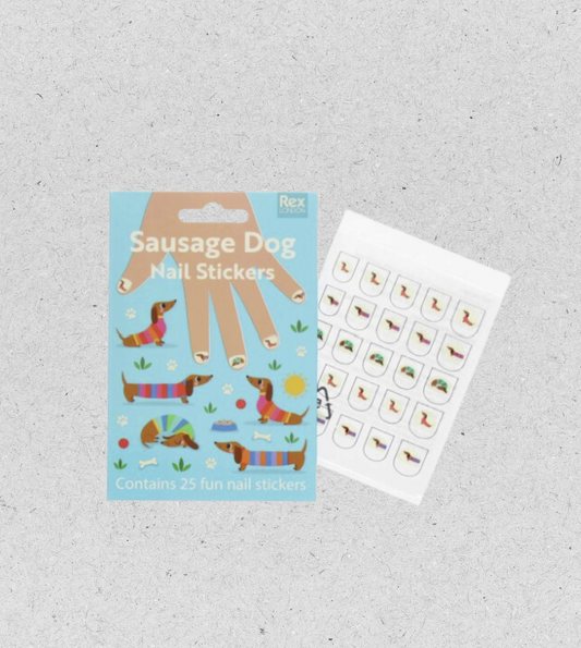Nail Stickers "Dackel" | 25 Stück