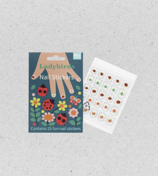 Nail Stickers "Marienkäfer" | 25 Stück