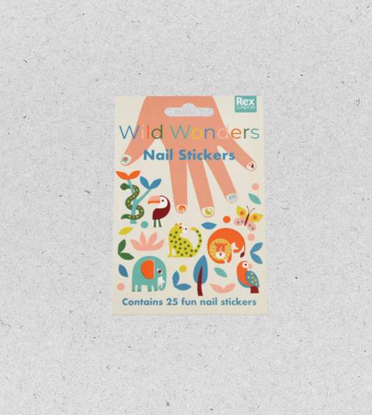 Nail Stickers "Wild Wonders" | 25 Stück