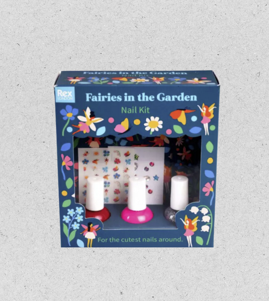 Kinder Maniküre Set "Feen" mit Nagellack & Nagelstickern | auf Wasserbasis