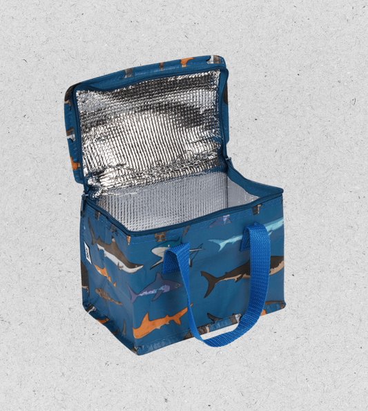 Snacktasche "Haie" | isoliert | aus recycelten Materialien