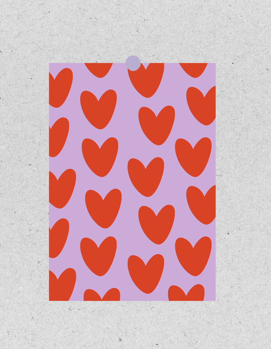 FineArt Print "Herzen" | Poster 30x40cm