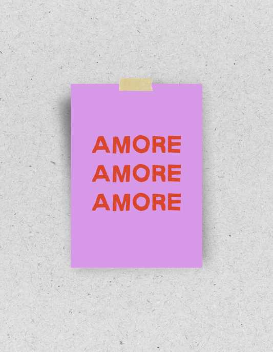 Postkarte "Amore" | Recyclingpapier