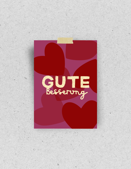 Postkarte "Gute Besserung"