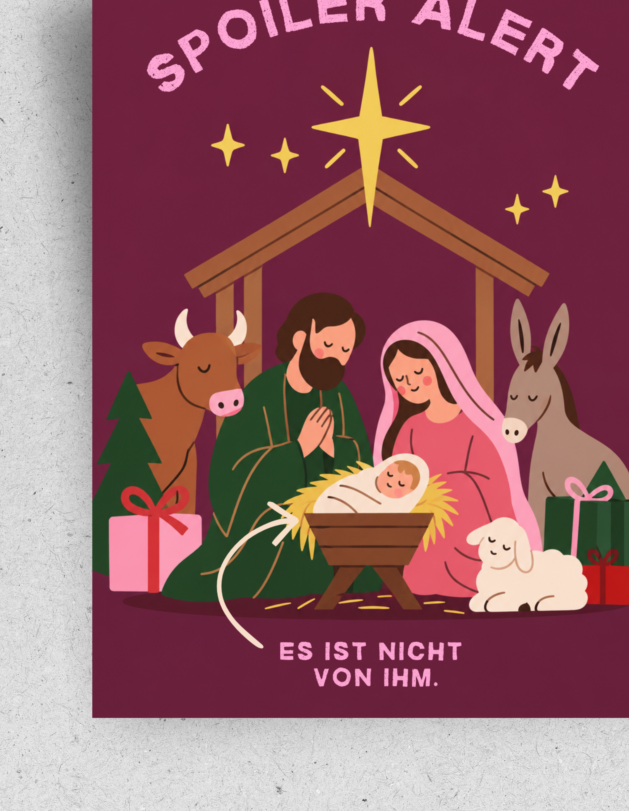 X-Mas Postkarte 