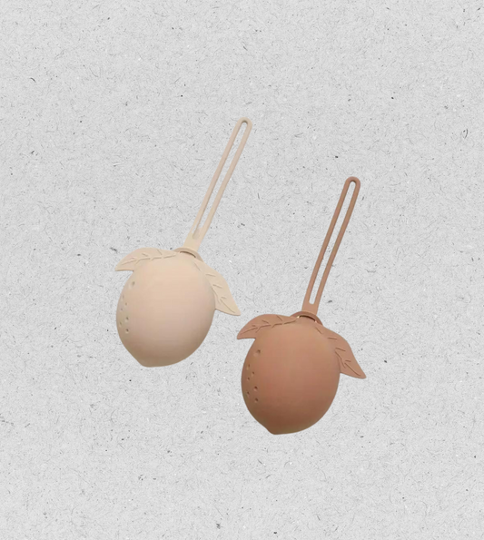 Silikon Schnullerhalter | Sand
