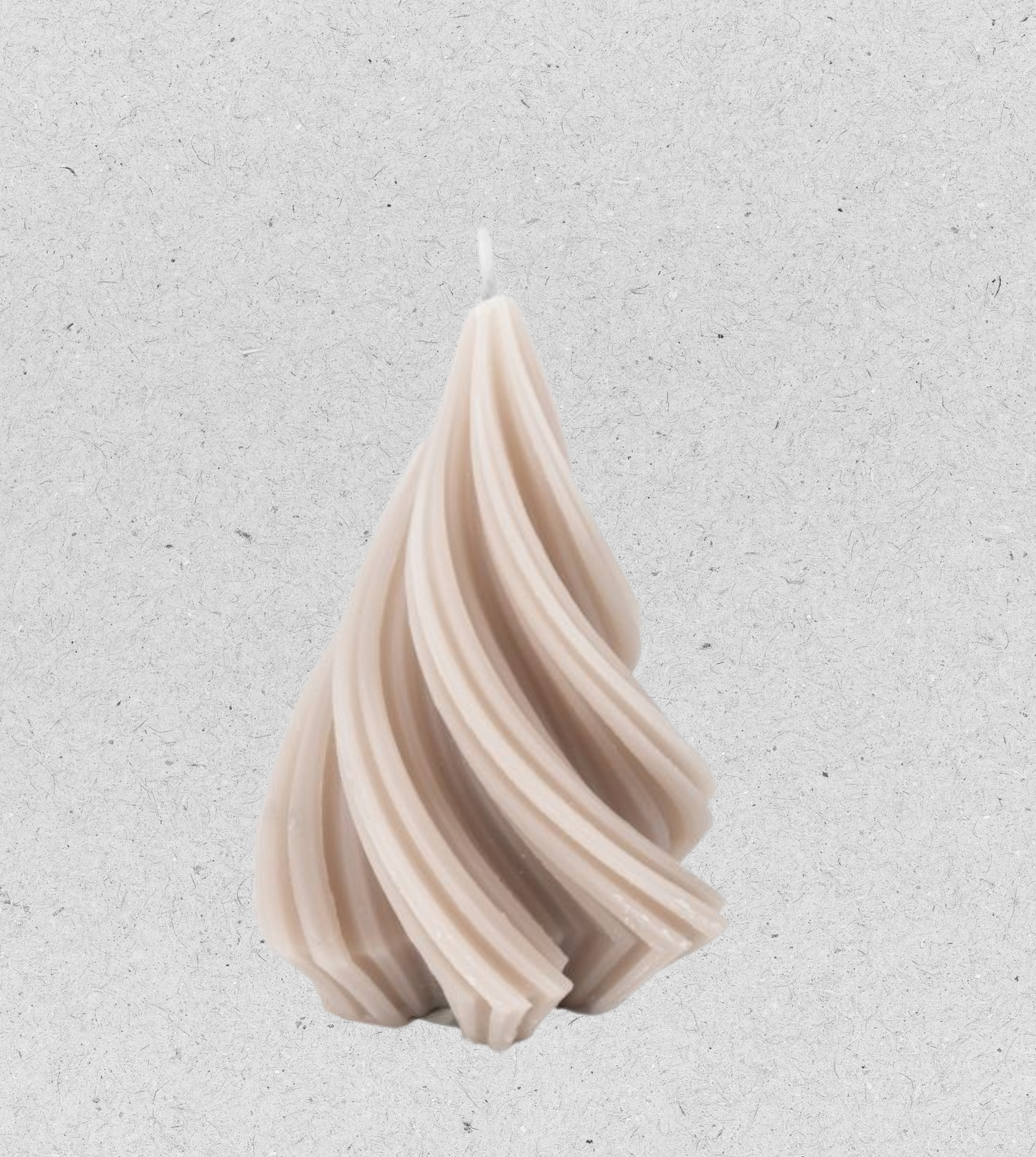 Weihnachtliche Figurenkerze  | Beige | Klein