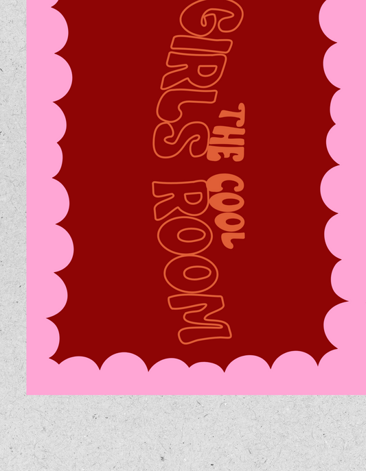 Kids FineArt Print "The cool girls room"