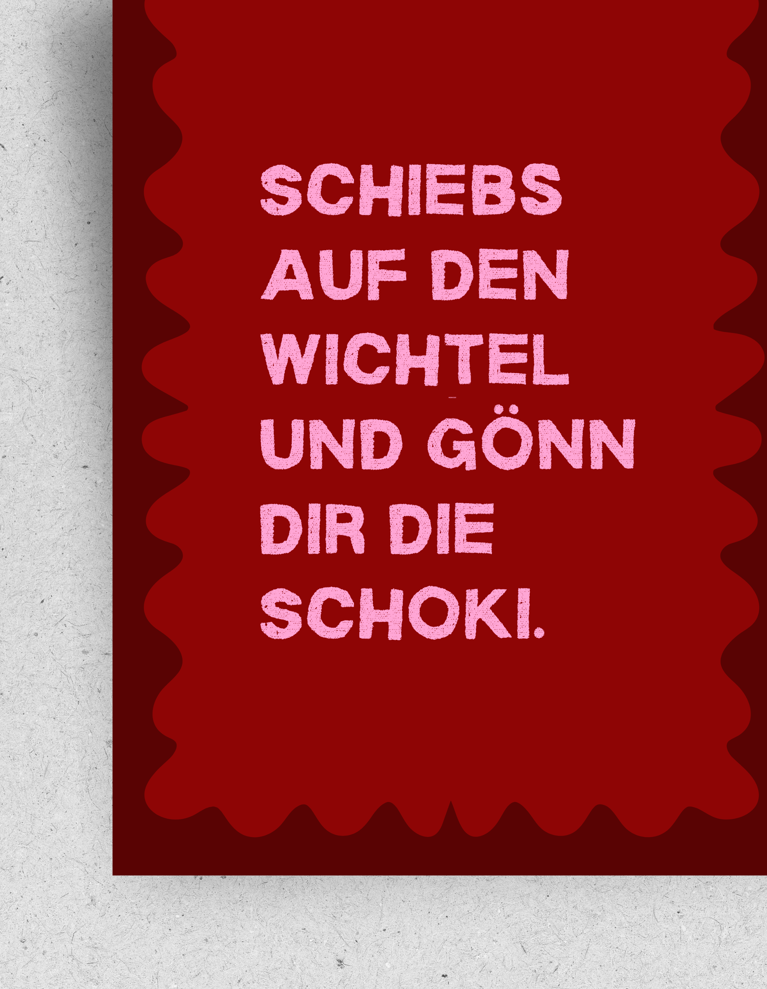 Lustige X-Mas Postkarte 