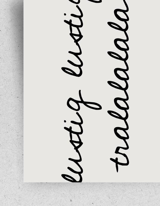 X-Mas Postkarte "Lustig Lustig" | Recyclingpapier