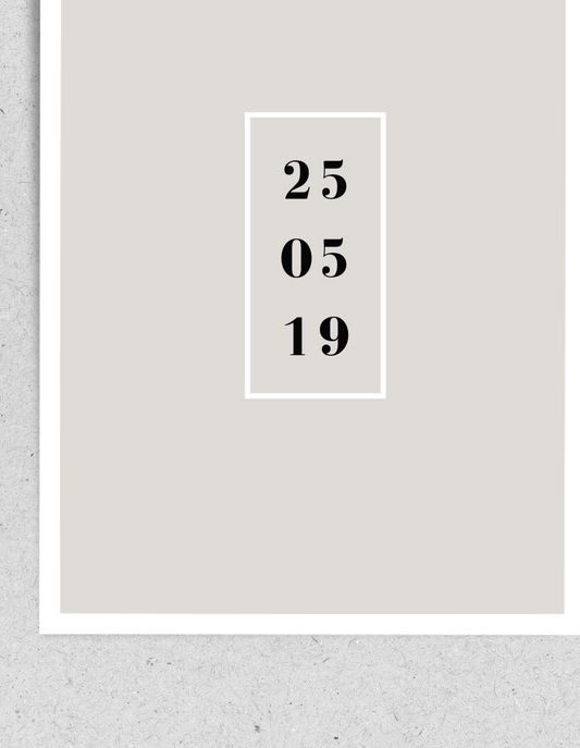 Family FineArt Print "Our date" | personalisierbar
